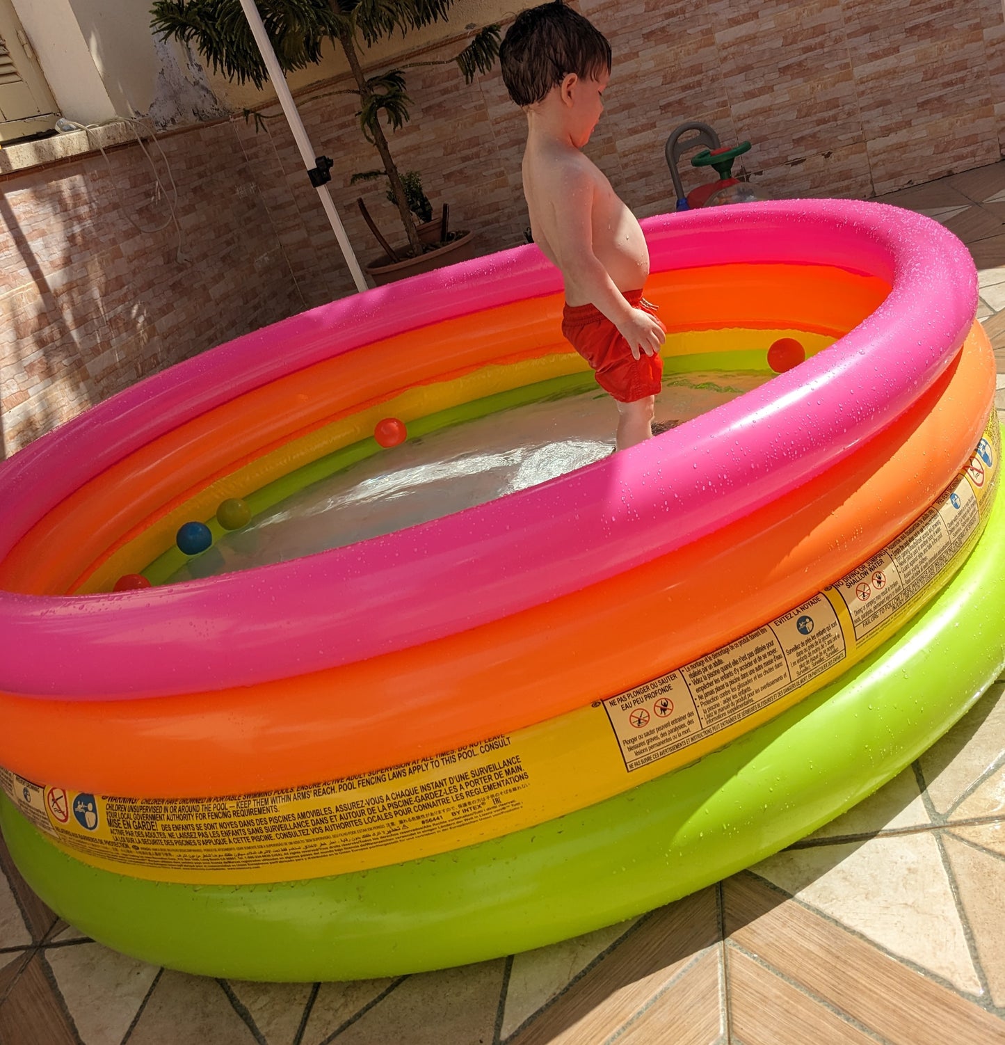 PISCINE INTEX 168 × cm