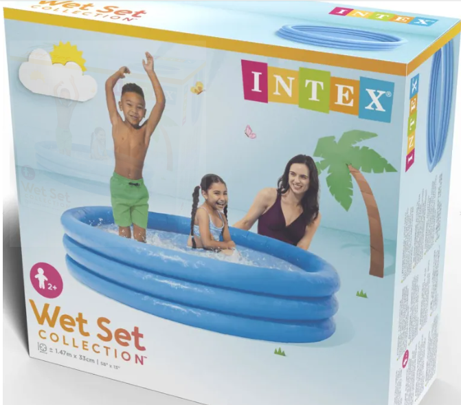 PISCINE INTEX 147 x 33 cm